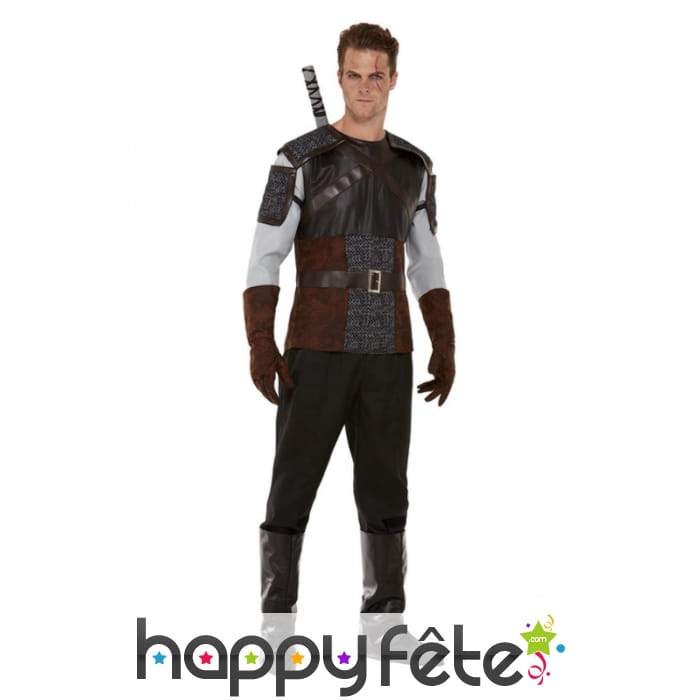 Tenue de chasseur médiéval pour homme