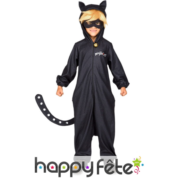 Tenue de Chat Noir Miraculous pour enfant
