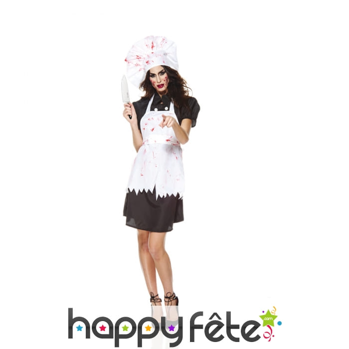 Tenue de chef cuistot tueuse
