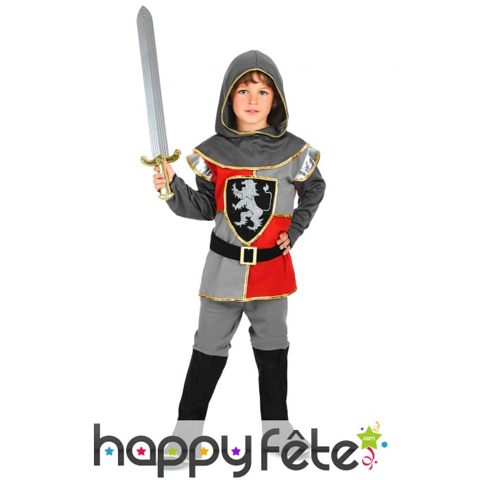 Tenue de chevalier de la renaissance pour enfant