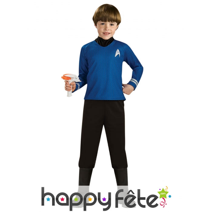 Tenue du Captain Spock pour enfant, Star Trek luxe