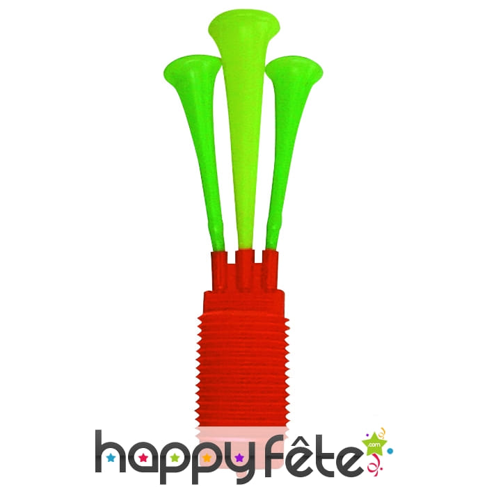 Trompe de clown 3 cornes