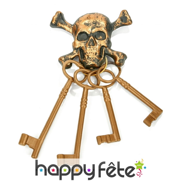 Trousseau de clefs de pirate
