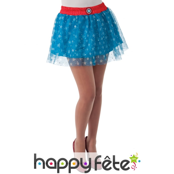 Tutu de Captain America pailleté pour femme