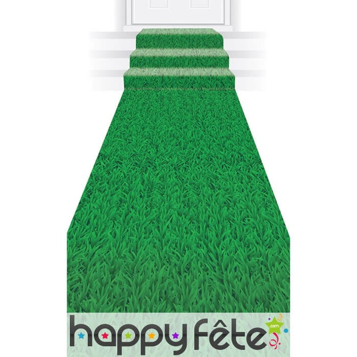 Tapis de déco de pelouse verte, 3mx60cm