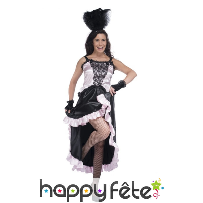 Tenue de danseuse de french cancan