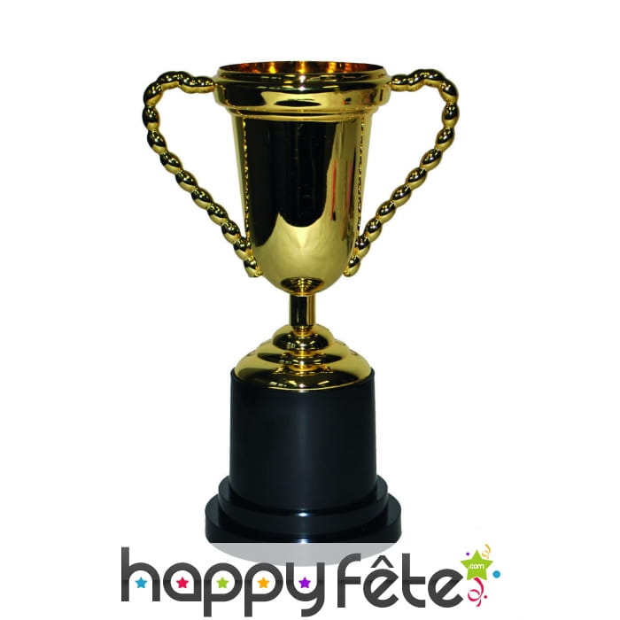 Trophée doré double poignée, 25cm