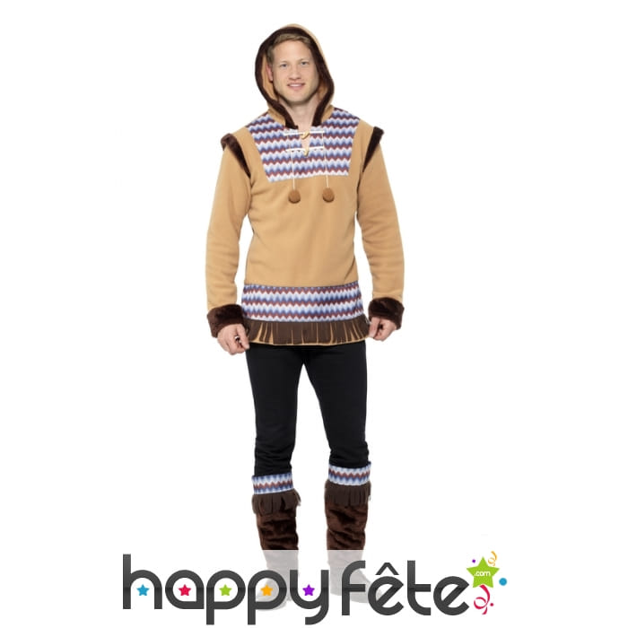 Tenue d'Esquimau pour homme