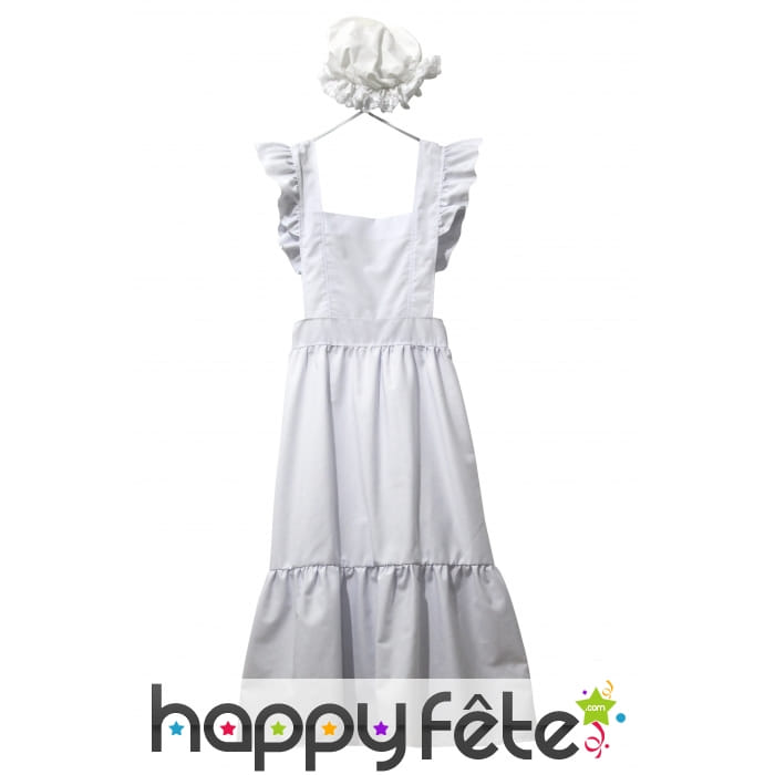 Tablier de gouvernante nanny avec charlotte