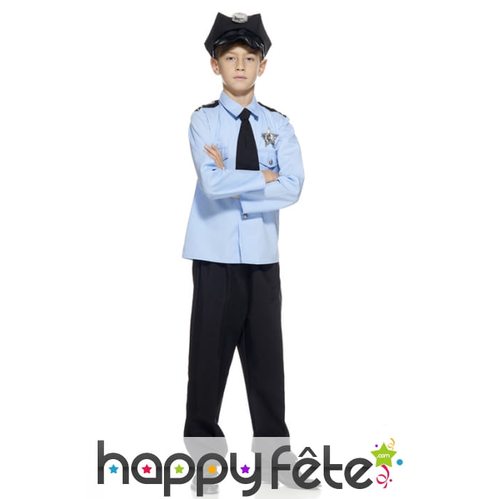 Tenue de gendarme pour enfant