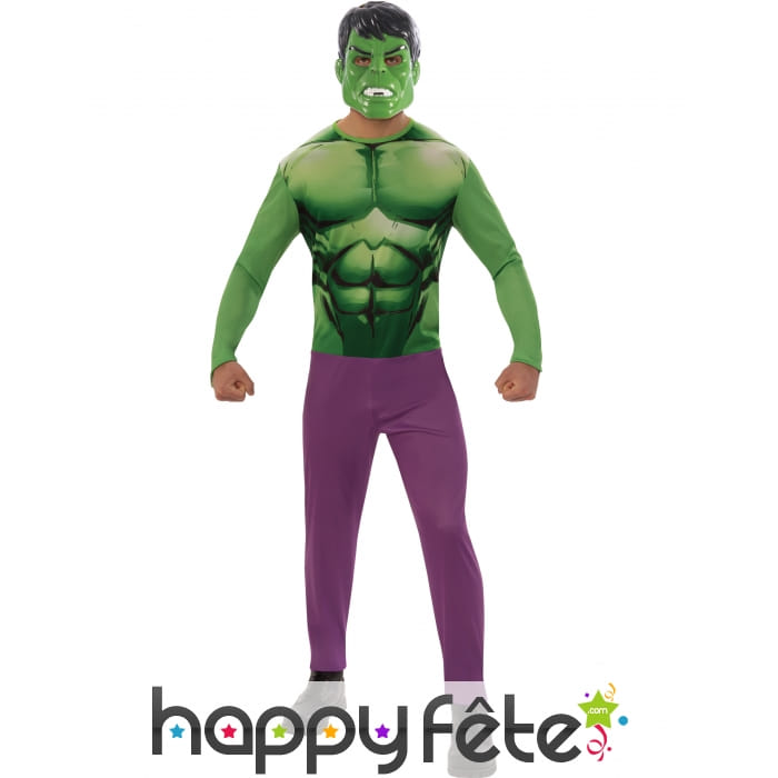 Tenue de Hulk pour adulte, version classique