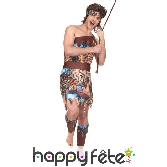 Tunique d'homme sauvage imprimée