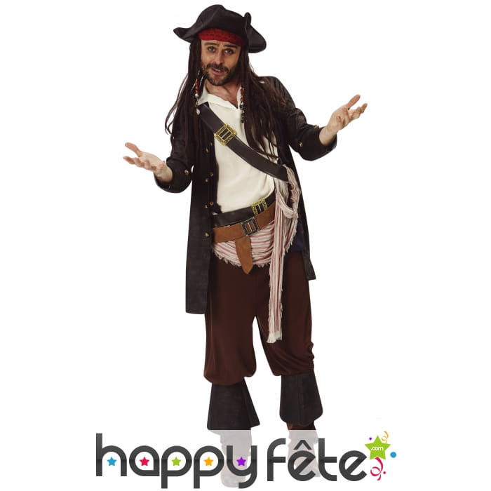 Tenue de Jack Sparrow pour homme