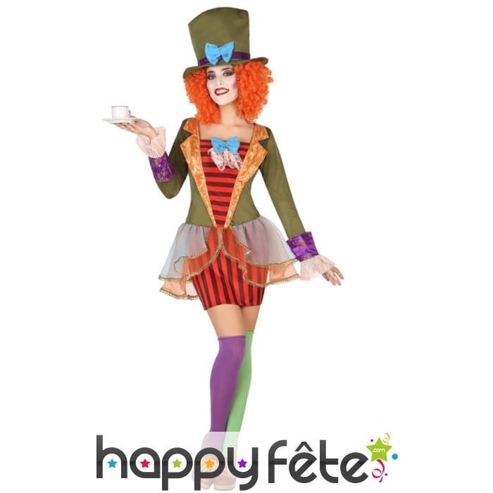 Tenue de la chapelière folle pour adulte