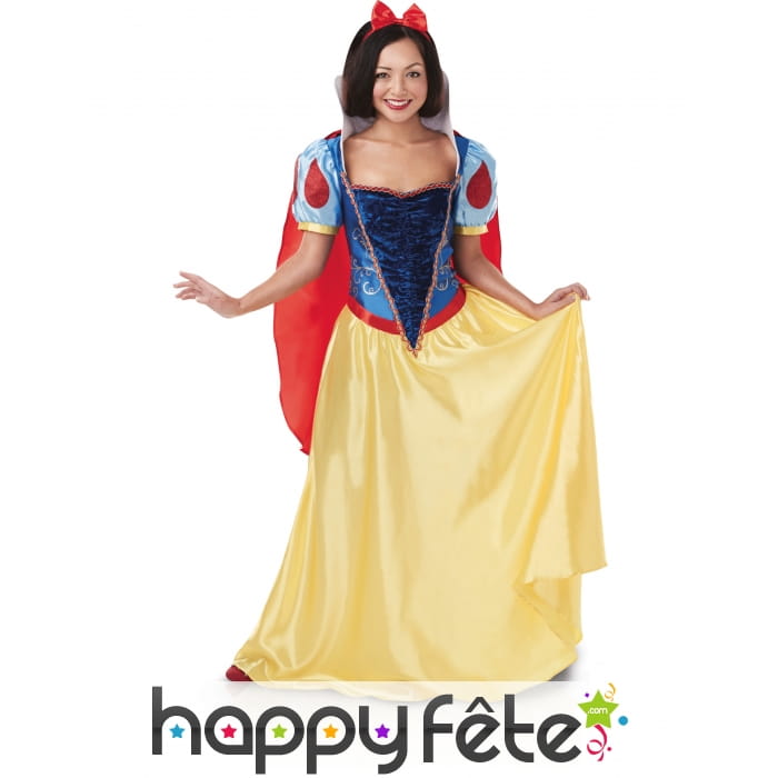 Tenue de la princesse Blanche Neige pour femme