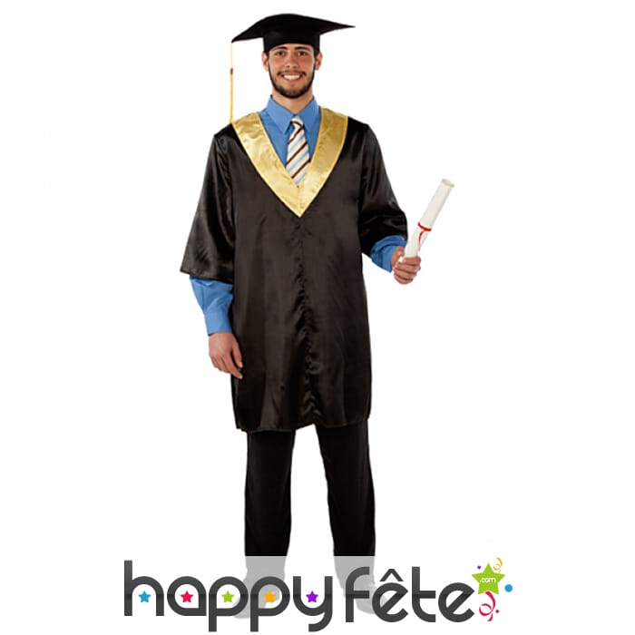 Tenue de lauréat pour adulte