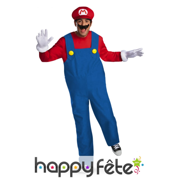 Tenue de Mario Bross deluxe