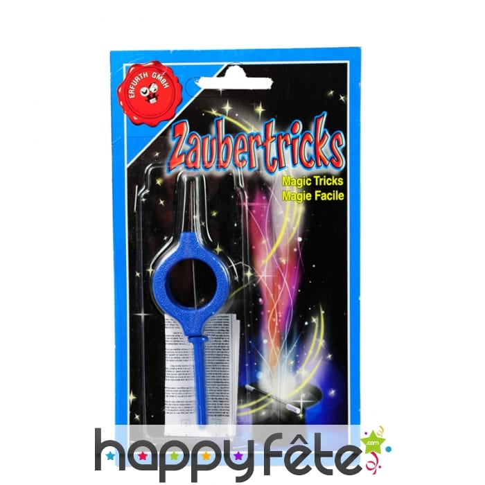 Tour de magie, coupe doigt