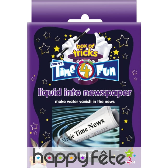 Tour de magie journal magique