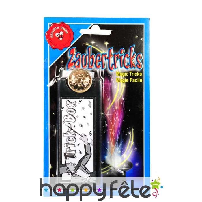 Tour de magie, pièce qui disparait