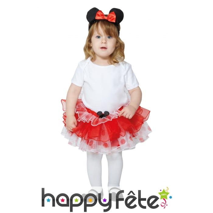 Tutu de Minnie avec serre-tête
