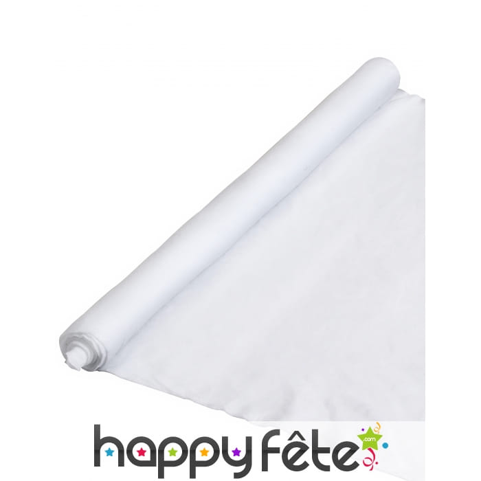 Tapis de neige blanc en feutrine, 90 x 245cm