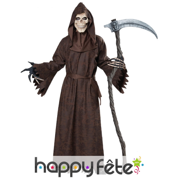 Tenue de passeur d'âme squelette