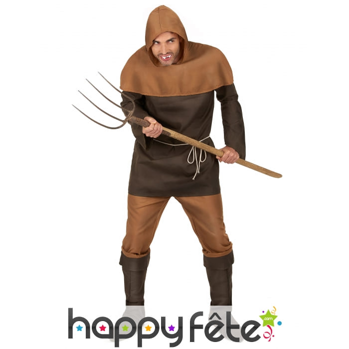 Tenue de paysan médiéval pour homme