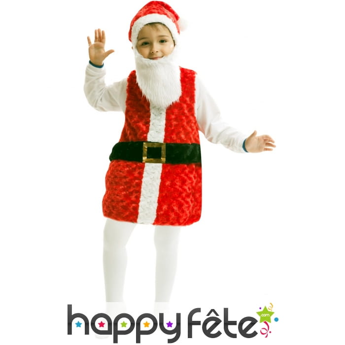 Tenue de petit Père Noël pour enfant