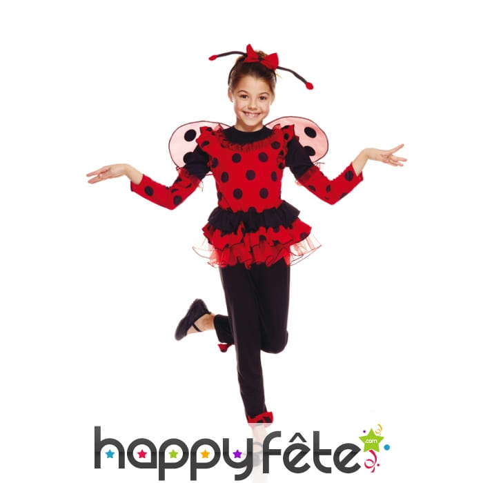 Tenue de petite coccinelle rouge