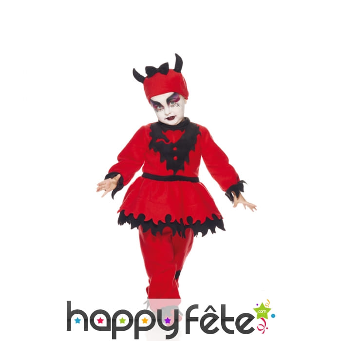 Tenue de petite diablesse pour tout petit