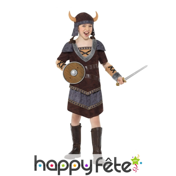 Tenue de petite fille Viking