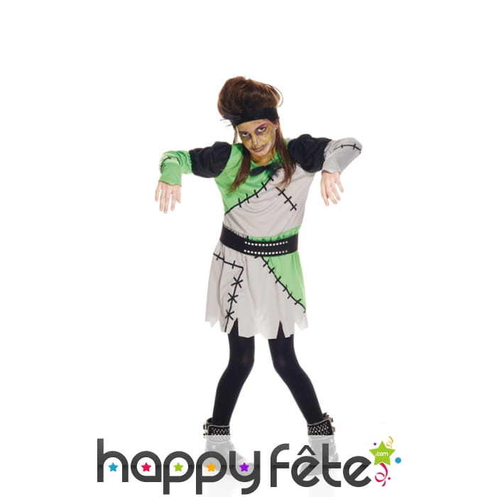 Tenue de petite Frankenstein
