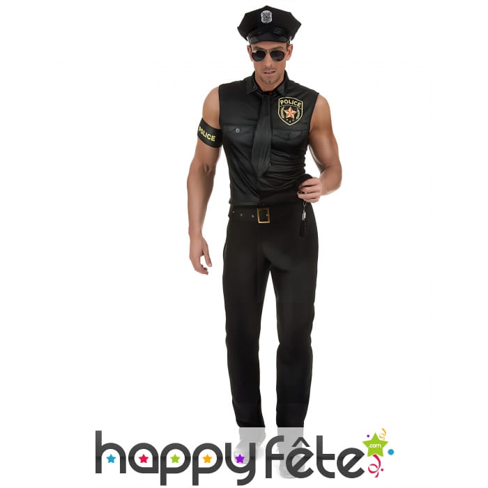 Tenue de policier sexy pour adulte