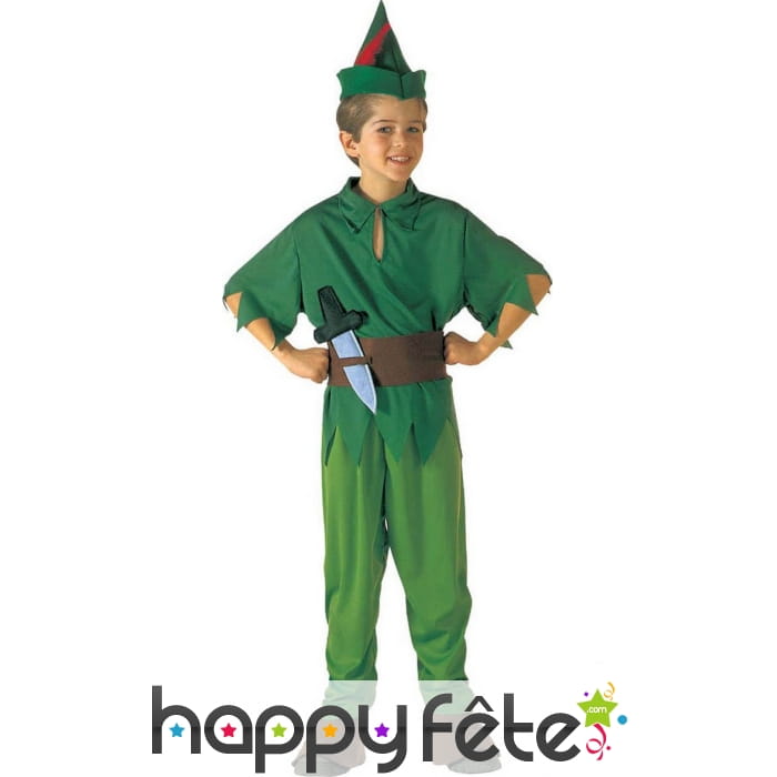 Tenue du petit héros du pays imaginaire