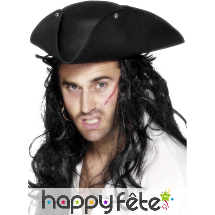 Tricorne de pirate