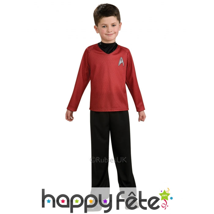 Tenue de Scotty pour enfant, Star Trek
