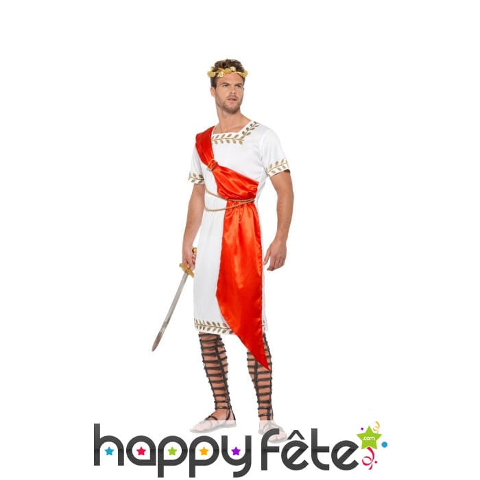 Tenue de sénateur romain avec toge