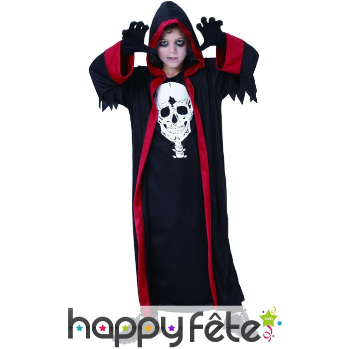 Tenue de sinistre maitre de la crypte pour enfant