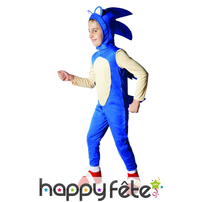 Tenue de Sonic pour enfant