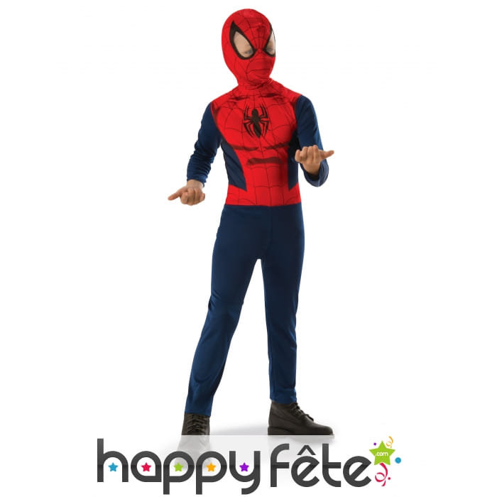 Tenue de Spiderman pour enfant, modèle classique