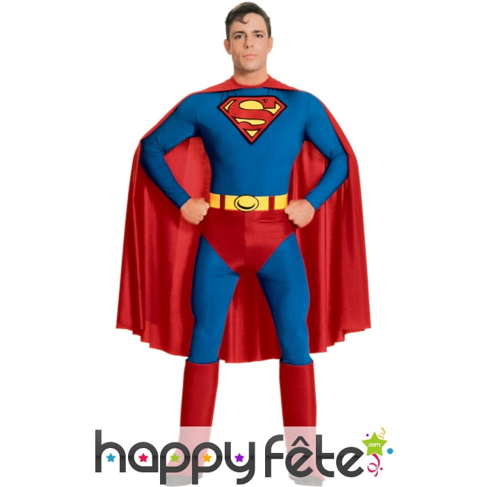 Tenue de Superman pour homme adulte