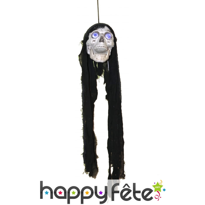 Tête de squelette parlante