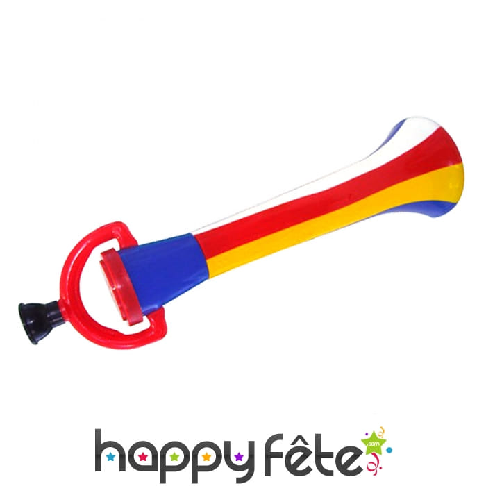 Trompe de stade colorée de 39.5cm