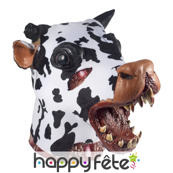 Tête de vache zombie tueuse