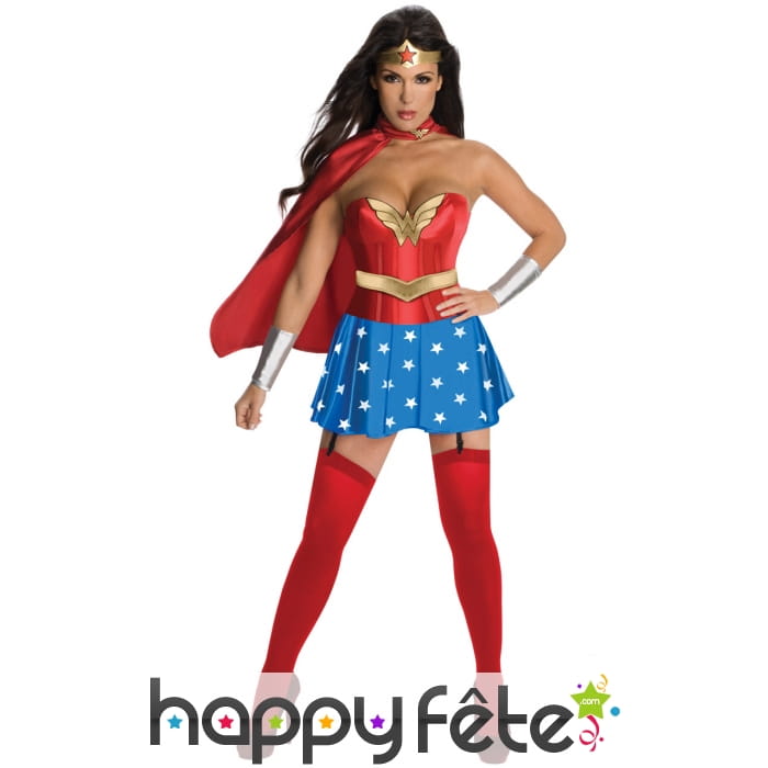 Tenue de Wonder Woman pour femme adulte