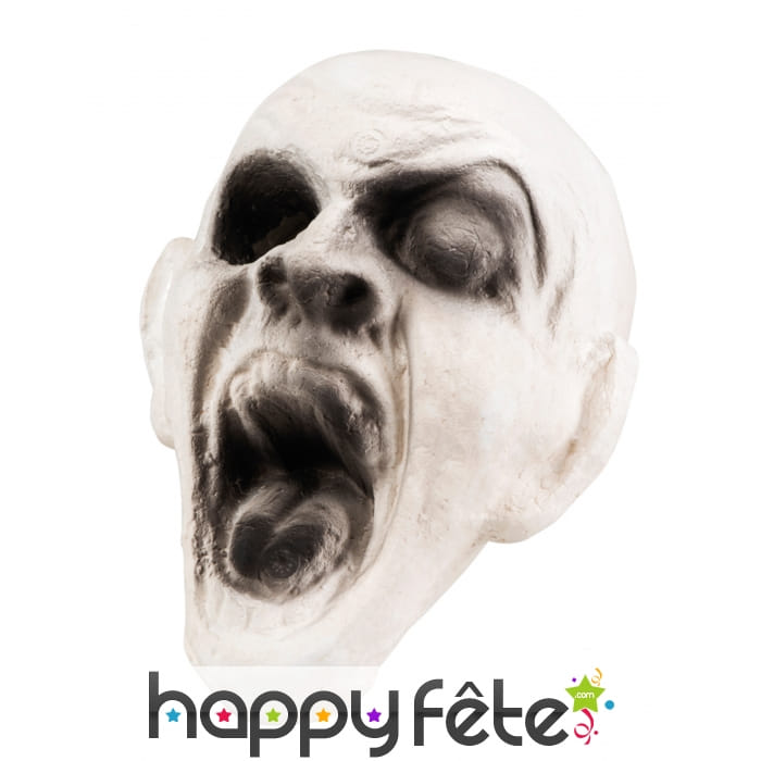 Tête de zombie de 15 cm