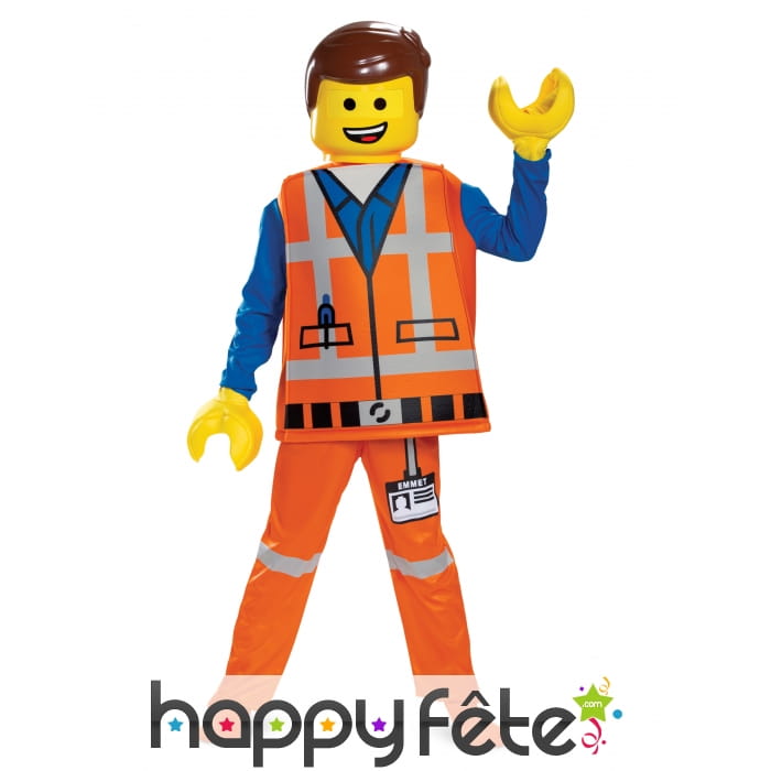 Tenue Emmet enfant, La grande aventure Lego luxe