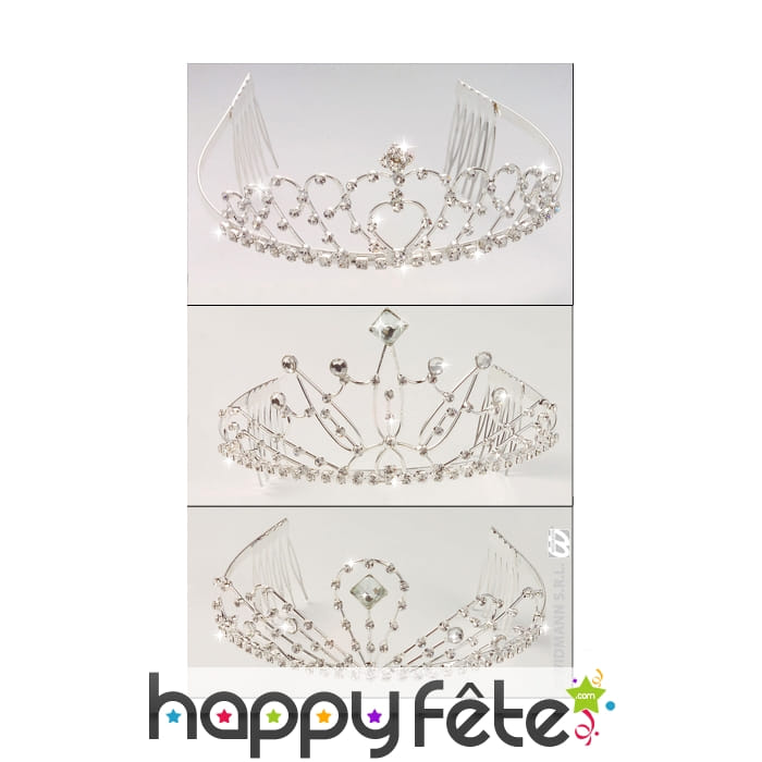 Tiare en strass