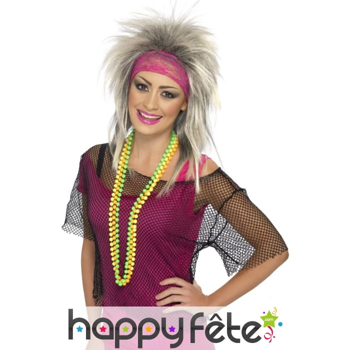 Top filet noir femme